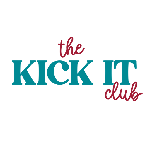 Text that reads The Kick It Club